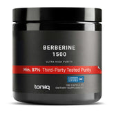 Toniiq Berberine 97% Pure Herbal Supplement front view