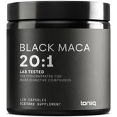 Toniiq Black Maca Capsules 2000mg front view