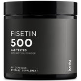 Toniiq Fisetin 500mg Capsules front view