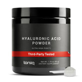 Toniiq Hyaluronic Acid Supplement 250 mg front view