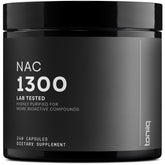 Toniiq N Acetyl Cysteine 1300mg supplement front view