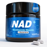 TOPCAPAK NAD Supplement 1000mg capsule front view