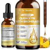 Totaria Quercetin with Bromelain Liquid Drops front view