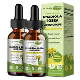 Totaria Rhodiola Rosea Tincture front view with dropper