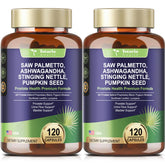 Totaria Saw Palmetto Supplement 500mg front view