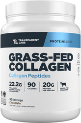 Transparent Labs Hydrolyzed Collagen Peptides 22g front view