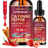 Trawecual Liposomal Cayenne bottle front view