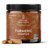 TRIBE ORGANICS Turmeric Curcumin C3 Complex 91g capsules front view
