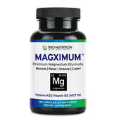 TRIO NUTRITION Magximum Capsules front view with packaging