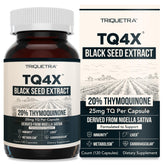 Triquetra Health Black Seed Oil Capsules 60 count bottle front view