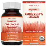 Triquetra Health Cordyceps Mushroom Capsules front view