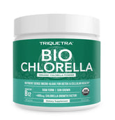 Triquetra Health Organic Chlorella Powder 225g front view