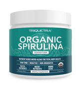 Triquetra Health Organic Spirulina Powder 281g front view