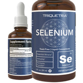 Triquetra Health Selenium Selenomethionine 200 mcg Liquid Drops front view