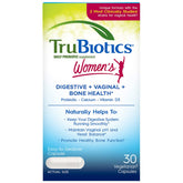 TruBiotics Women's Probiotic Supplement front view with packaging