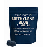 TRUEHEALTHIC Methylene Blue Gummies blue raspberry flavour front view