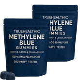 TRUEHEALTHIC Methylene Blue Gummies blue raspberry flavour front view