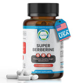 TRUEMED Super Berberine 500mg capsules front view