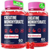 Trupretty Creatine Monohydrate Gummies front view with packaging