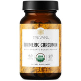 Truvani Turmeric Curcumin supplement bottle front view