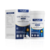 TrySafe Saw Palmetto Prostate Health Supplement 500mg front view
