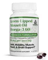 TURNER GLMO Omega-3 Green-Lipped Mussel Oil 60 Capsules front view