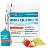 Twig & Leaf Quercetin Powder 2000mg front view packaging