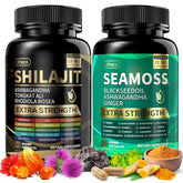 Uheco Shilajit capsules front view with label