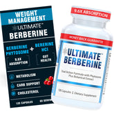 Ultimate Berberine Supplement 1000mg front view