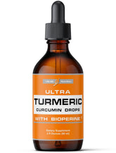 Ultra6 Nutrition Turmeric Liquid Extract front view with label