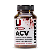 UMZU Prebiotic Apple Cider Vinegar Capsules front view with packaging