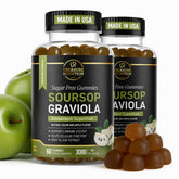 UR Treasure Nutrition Graviola Gummies front view with apple flavour