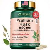 VAHDAM Psyllium Husk Capsules bottle front view