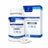 Valboren Labs Nattokinase Supplement 180 capsules front view