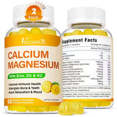 Vazatisi Calcium Gummies 10-in-1 Formula front view