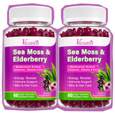 Vazatisi Elderberry Gummies front view with packaging