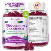 Vazatisi Glucosamine Chondroitin Gummies front view with packaging