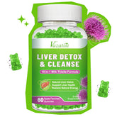Vazatisi Milk Thistle Gummies front view with apple flavour