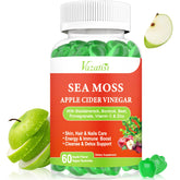 Vazatisi Sea Moss Gummies front view with packaging