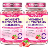 VCCVBB Multivitamin Gummies for Women front view with packaging