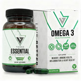 VEDGE Whole-Body Nutrient Bundle Vegan Omega-3 Capsules front view