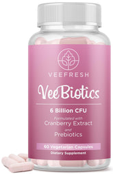 VeeFresh Women's Probiotics 60 Capsules front view