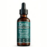 velura Liver Restore Drops front view with packaging