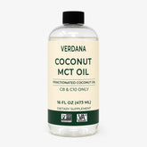 Verdana MCT Oil 32 oz bottle front view