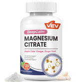 VEV Magnesium Citrate 60 capsules front view