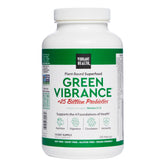 Vibrant Health Spirulina Capsules front view with packaging