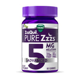 Vicks ZzzQuil PURE Zzzs Melatonin Gummies 5mg front view