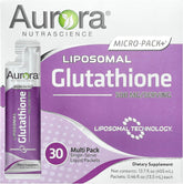 Vida Lifescience Liposomal Glutathione 500mg supplement packet front view