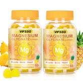 VIFSSG Magnesium Gummies front view with mango flavour