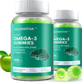 Vigorintha Omega-3 Plant-Based Supplement front view of packaging